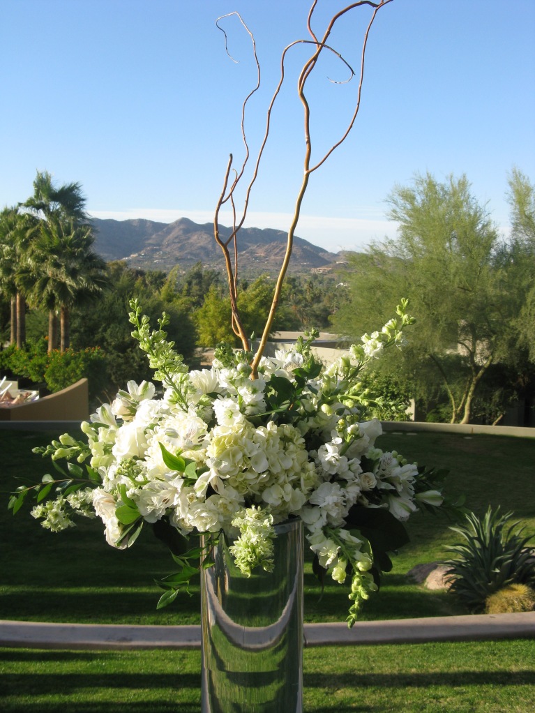 Ceremony Floral at The Sanctuary Resort Scottsdale